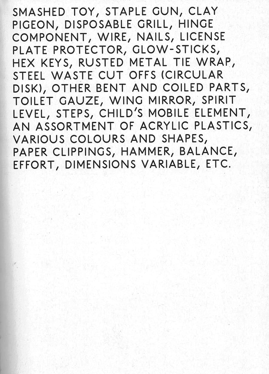 The Beginning of Forms - Spirit Level No.3 (Word Index)